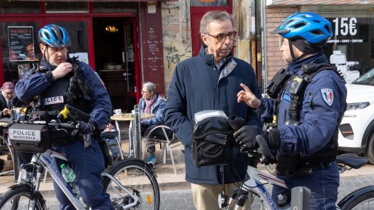 Pierre Hurmic présente la nouvelle Brigade anti-incivilités de la Police municipale 