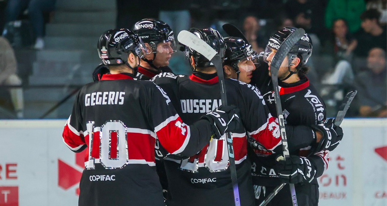Hockey sur glace / Ligue Magnus : Les Boxers de Bordeaux bouclent la phase régulière sur le podium et rêvent plus grand