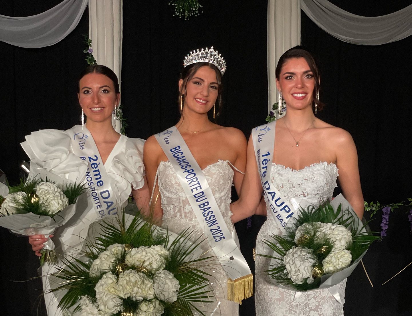 Péma Moussu couronnée Miss Biganos 2025 : une soirée d’élection sous les projecteurs
