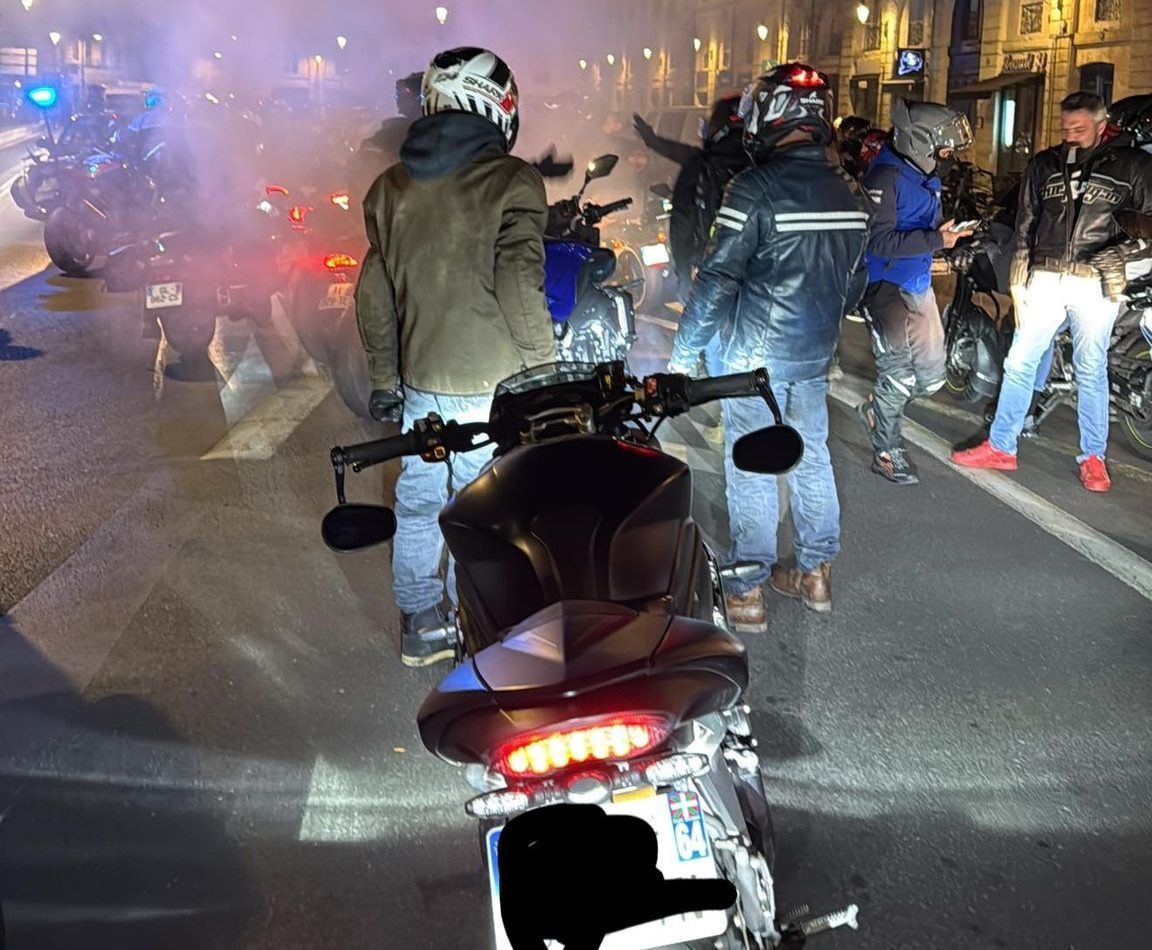 Bordeaux : les motards manifestent à nouveau, et en masse, pour récupérer leur piste de Labarde