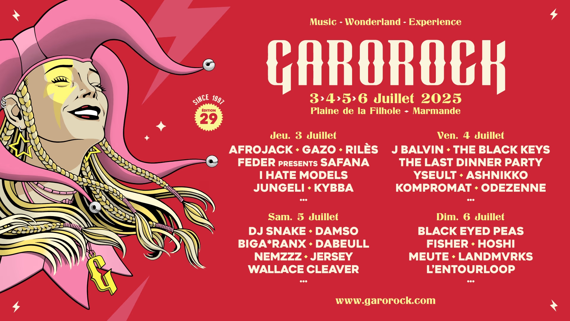 Garorock 2025 : l'été s'annonce brûlant à Marmande