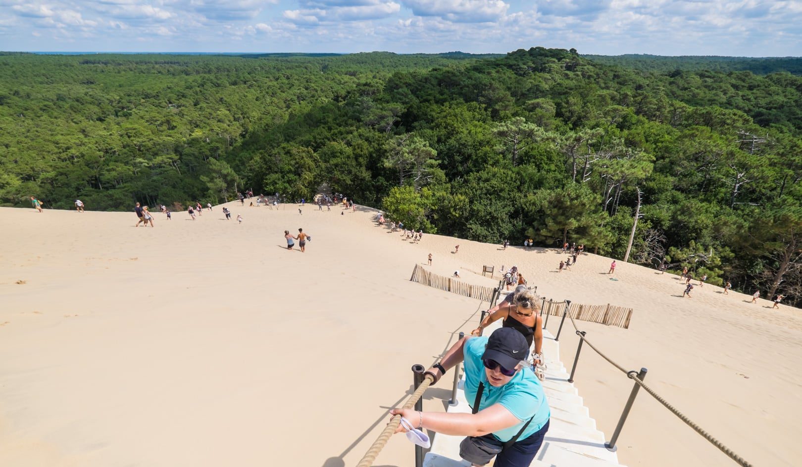 Dune du Pilat : l’escalier est de retour, la saison peut commencer