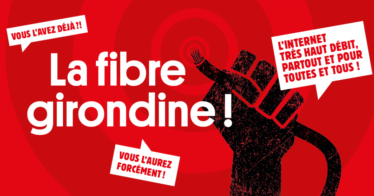 Gironde Haut Méga : information sur l'accès à la fibre optique sur le marché de Saint-Vivien-de-Médoc