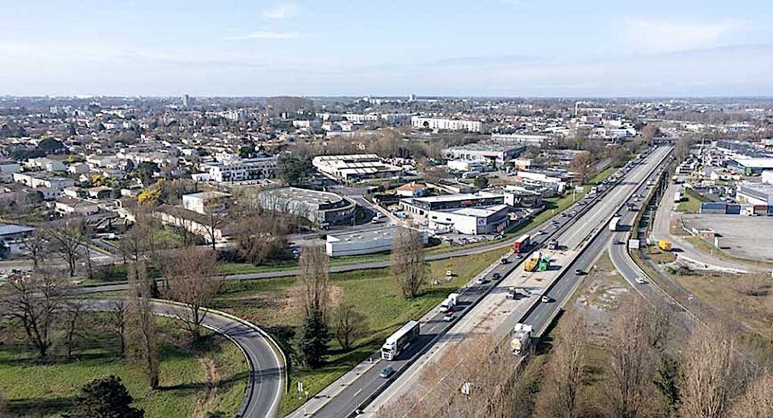 Bordeaux : fermeture sur la rocade pour une opération judiciaire, suite à un carambolage