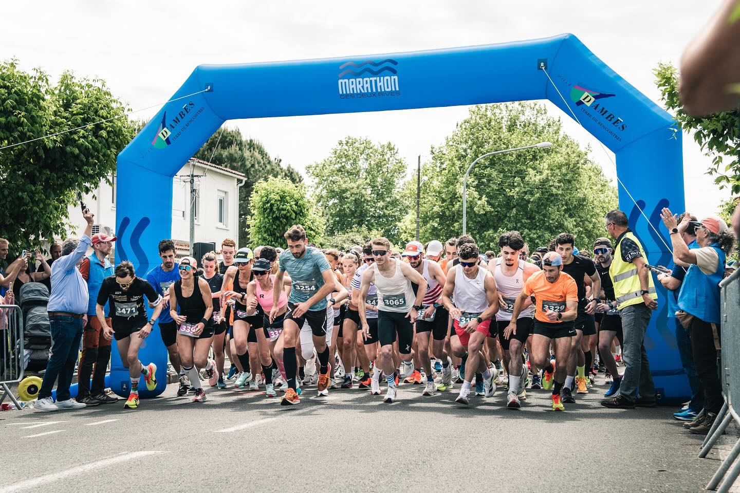 Ambès : carton plein pour la première édition du Marathon des Deux Rives