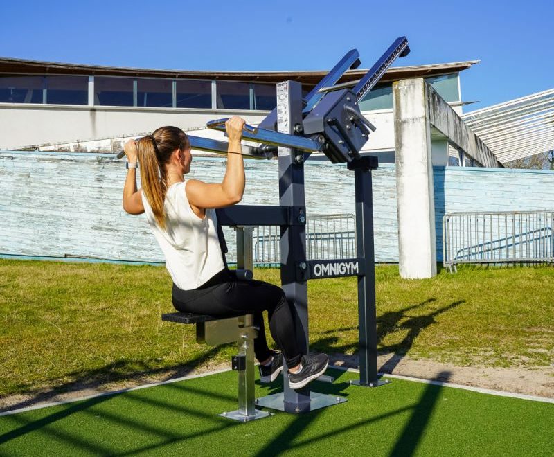 Omnigym : des haltères en plein air, Mérignac teste le fitness urbain