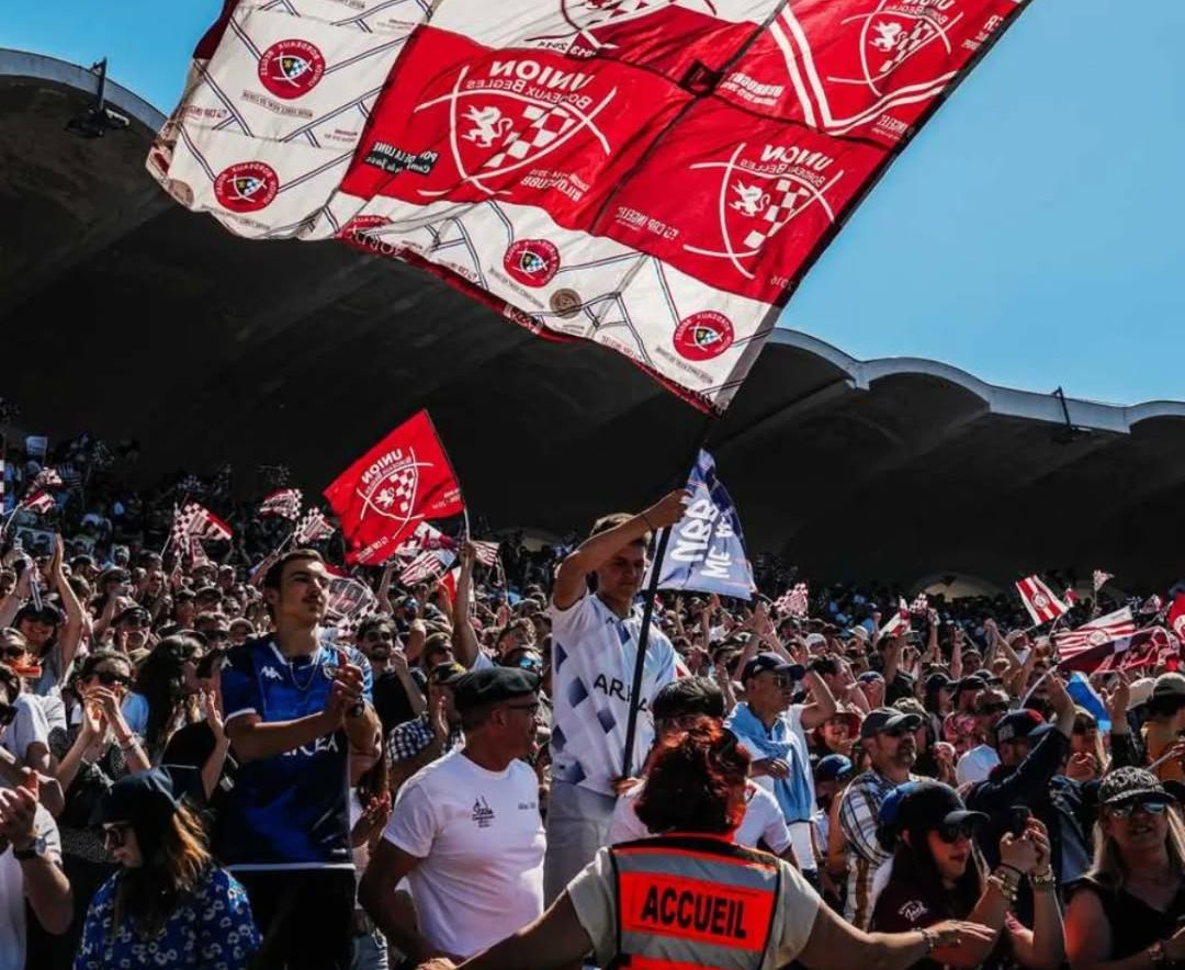 La Ville de Bordeaux derrière l’UBB pour la finale de Top 14