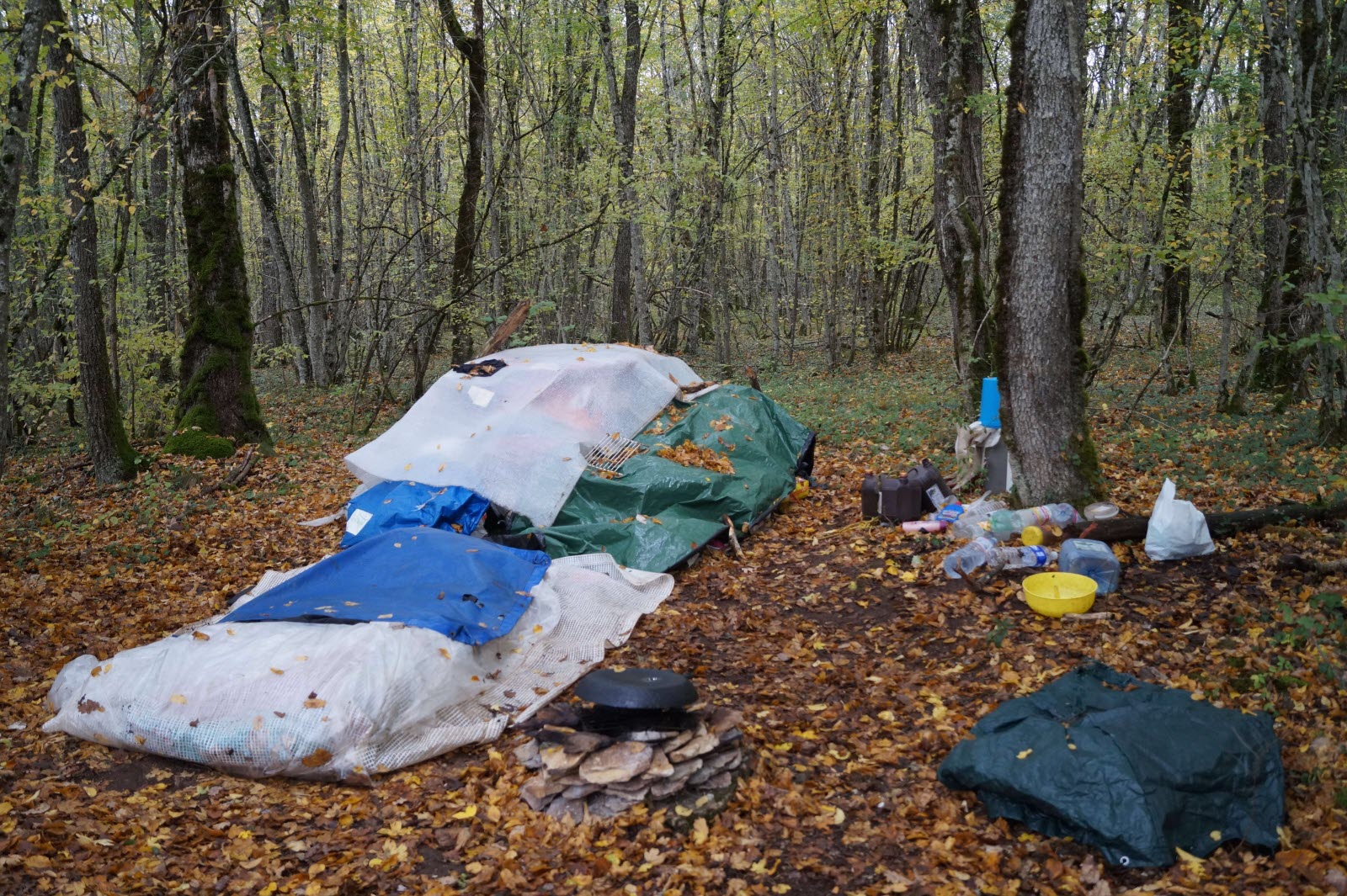 Floirac : incendie évité de justesse dans un campement de SDF