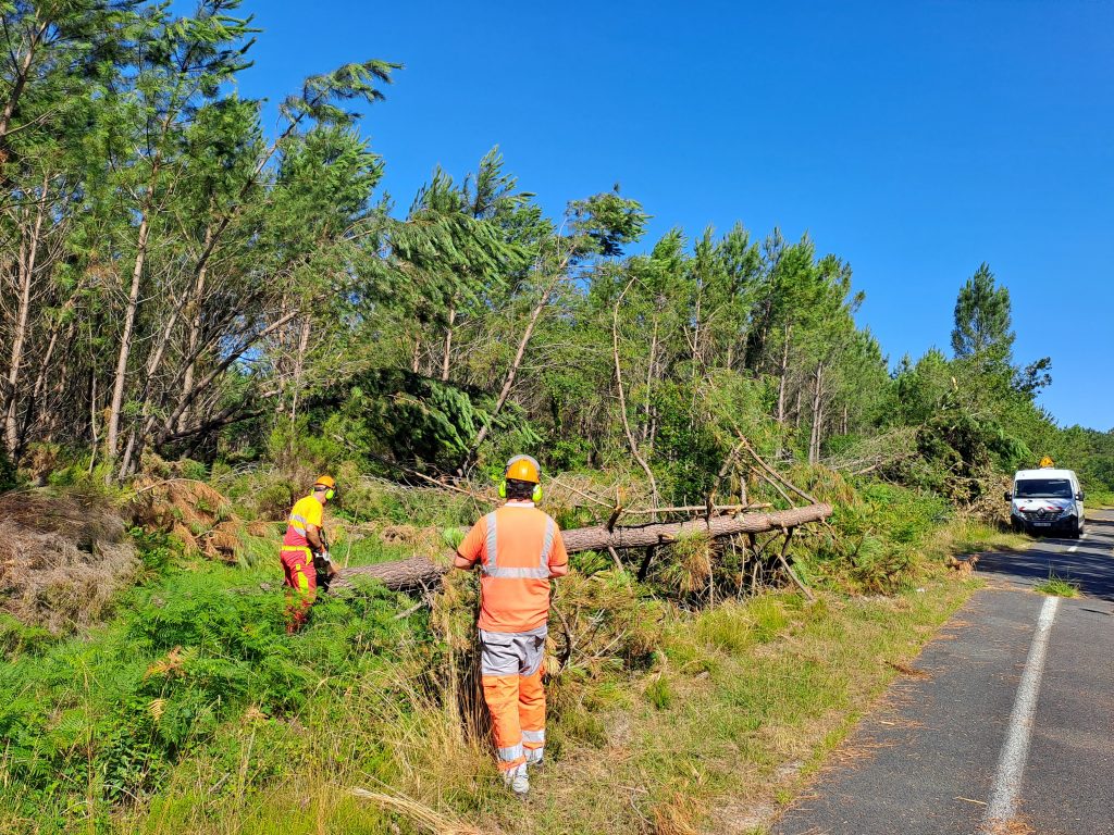 Réouverture progressive des voies cyclables en Médoc après les violents orages