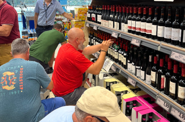 Des vignerons mobilisés contre Lidl en Gironde
