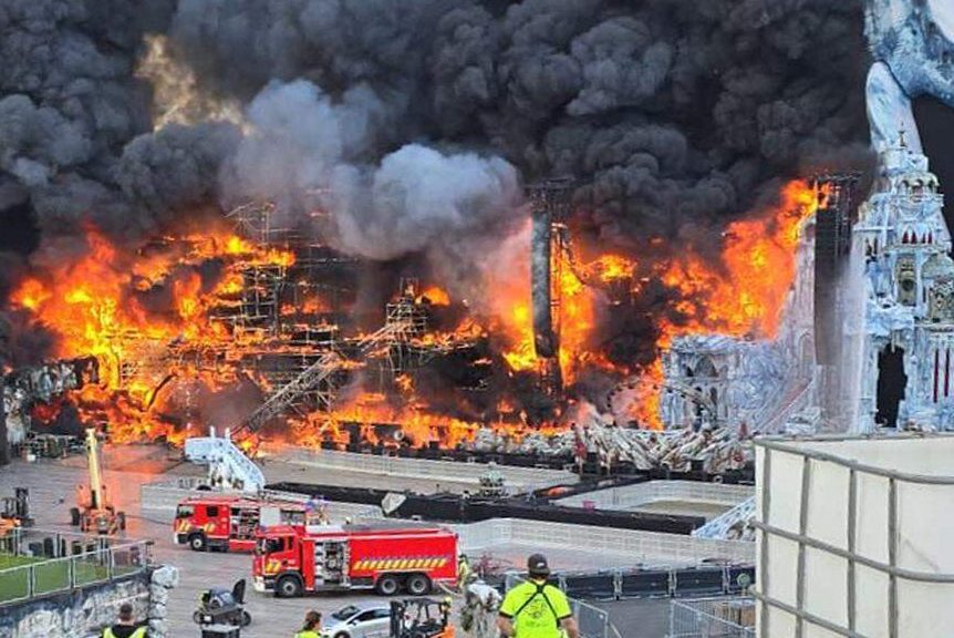 Incendie à Tomorrowland 2025 : la scène principale détruite avant l'ouverture du festival