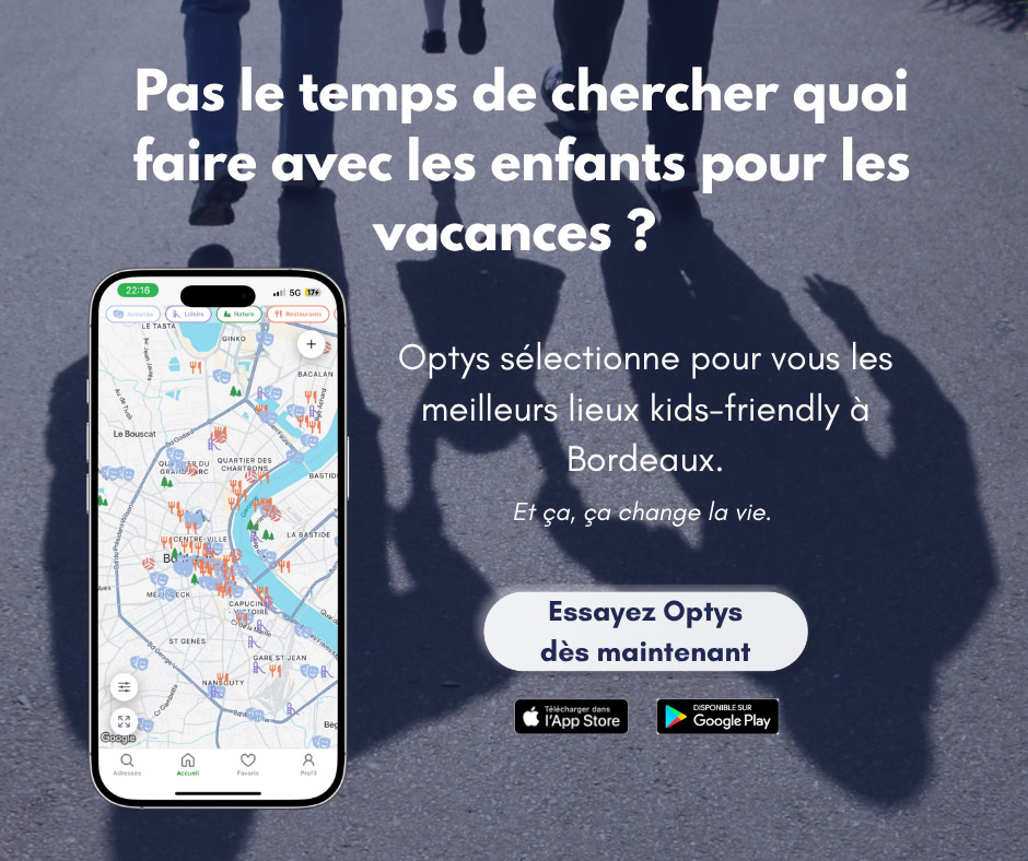 Optys : Jeanne Benezra crée l’appli bordelaise qui simplifie les sorties en famille