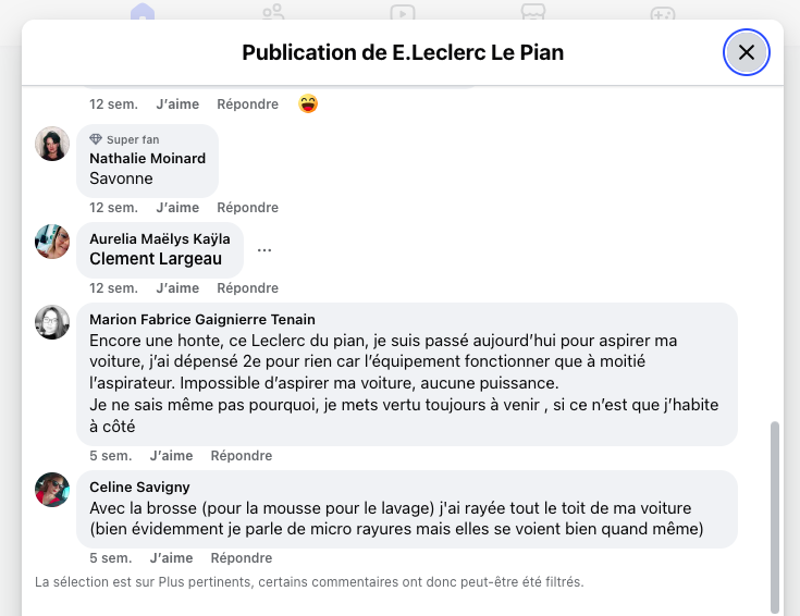 Station de lavage au Pian-Médoc : des pannes à répétition irritent les usagers