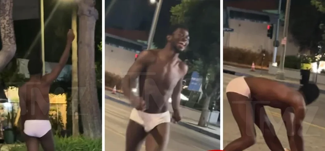 En slip et bottes blanches, Lil Nas X interpellé par la police de Los Angeles