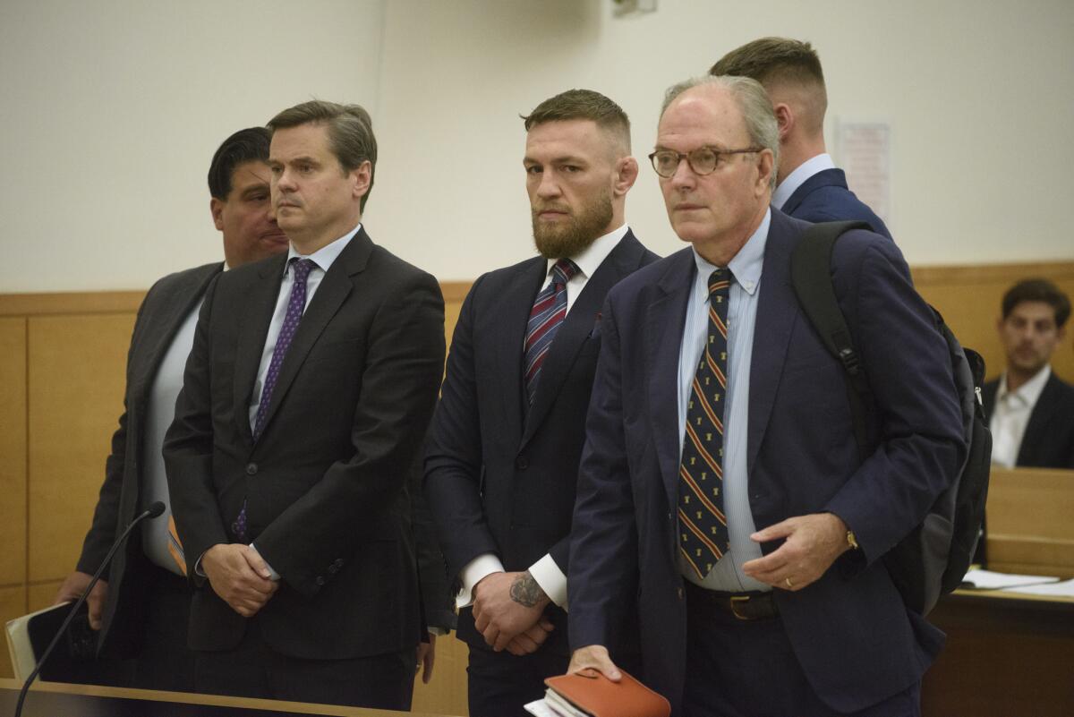 Conor McGregor débouté en appel dans une affaire de viol en Irlande