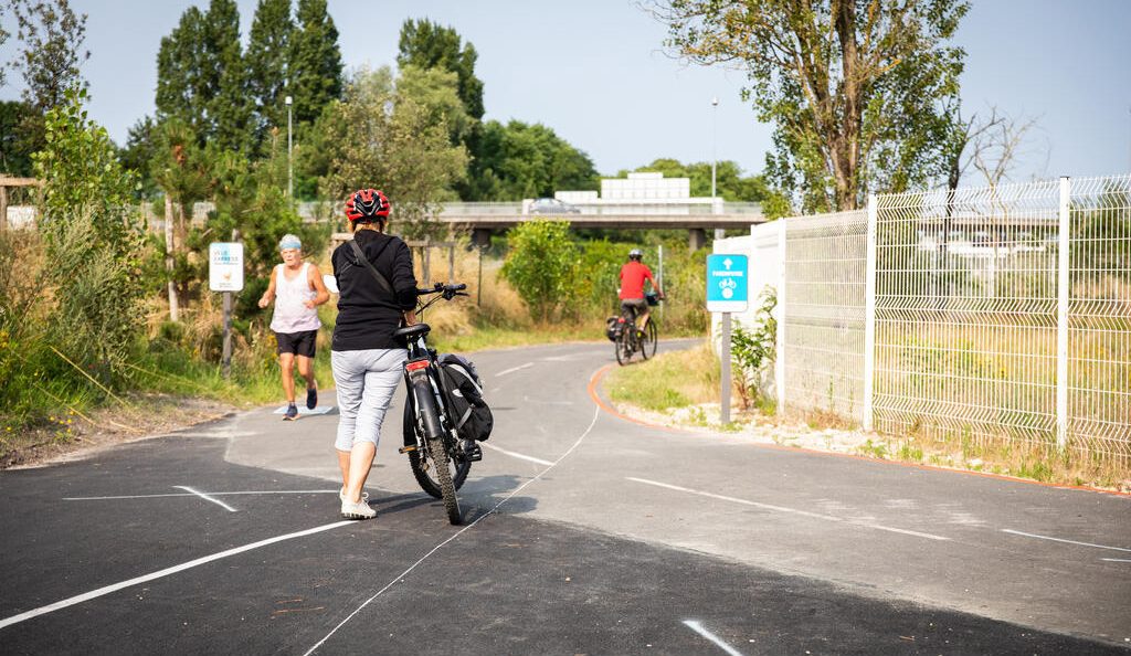 Un tronçon clé ouvre la voie cyclable entre Parempuyre et Blanquefort