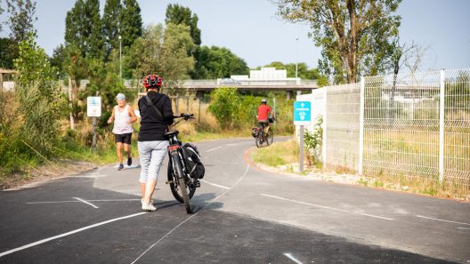 Un tronçon clé ouvre la voie cyclable entre Parempuyre et Blanquefort