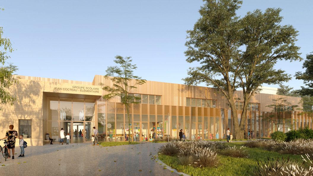 Groupe scolaire Jean Cocteau : Bordeaux mise sur la végétalisation et l’accessibilité avec sa nouvelle école