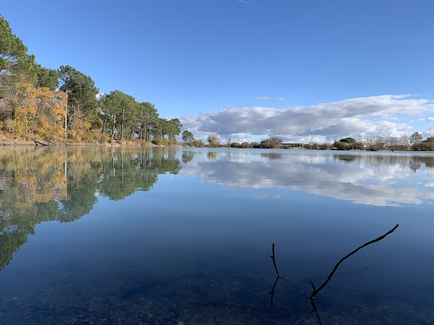 Ludon-Médoc : Paloumey, l’étang qui emprunte l’allure du Bassin d'Arcachon tout en restant médocain