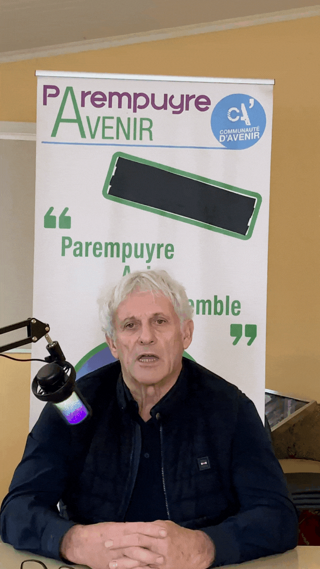 Podcast : Henri Lagarrigue offre un éclairage précieux sur sa vision des enjeux de Parempuyre