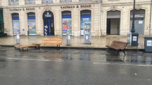 Polémique éclair autour d’un aménagement temporaire aux allées de Tourny