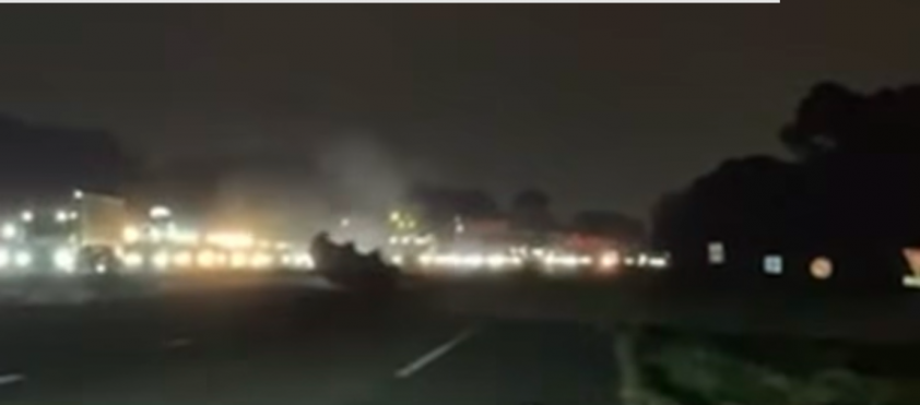 Accident sur l’A63 à Cestas : un blocage agricole en cause, deux blessées