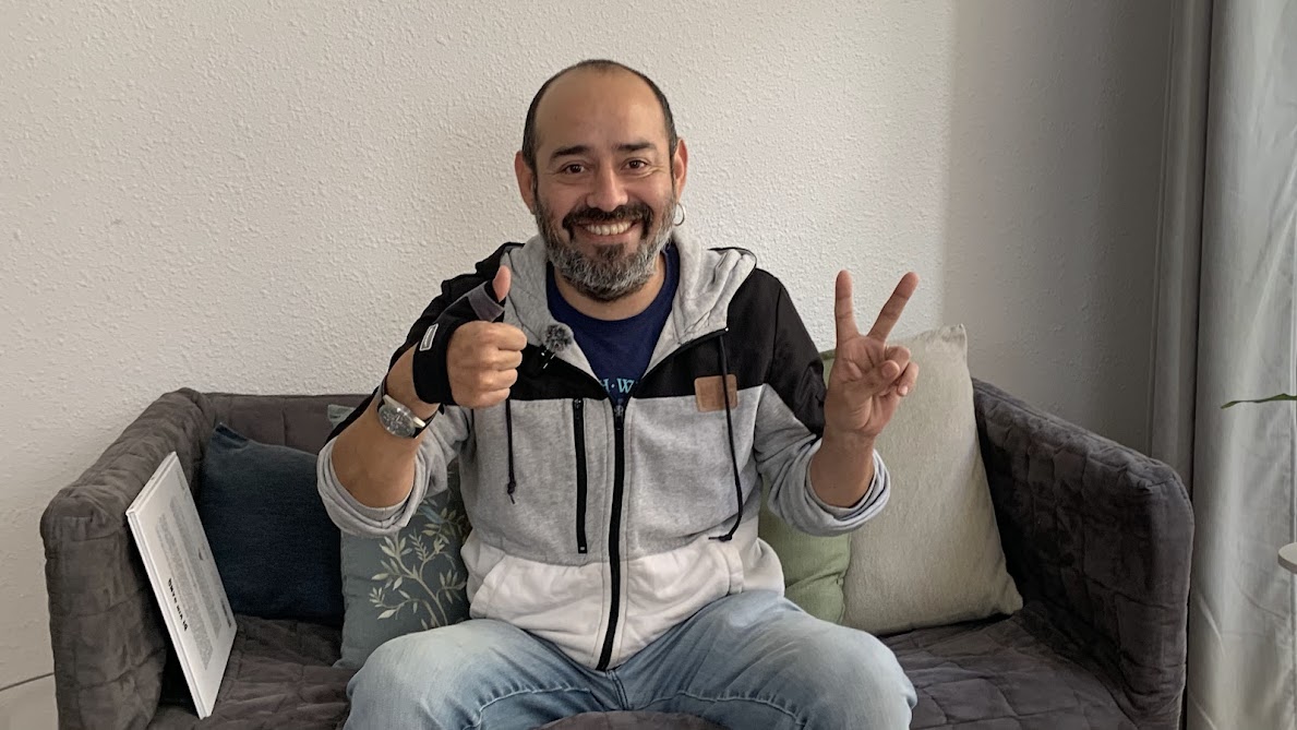 Interview : Mauro Ceballos, artiste touché en stoppant une agression à Bordeaux, parle de son épreuve et de ses œuvres