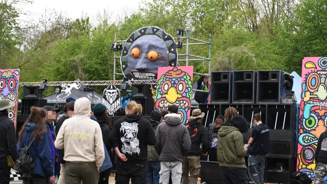 Les forces de l’ordre mobilisées face à une rave party illégale au Barp