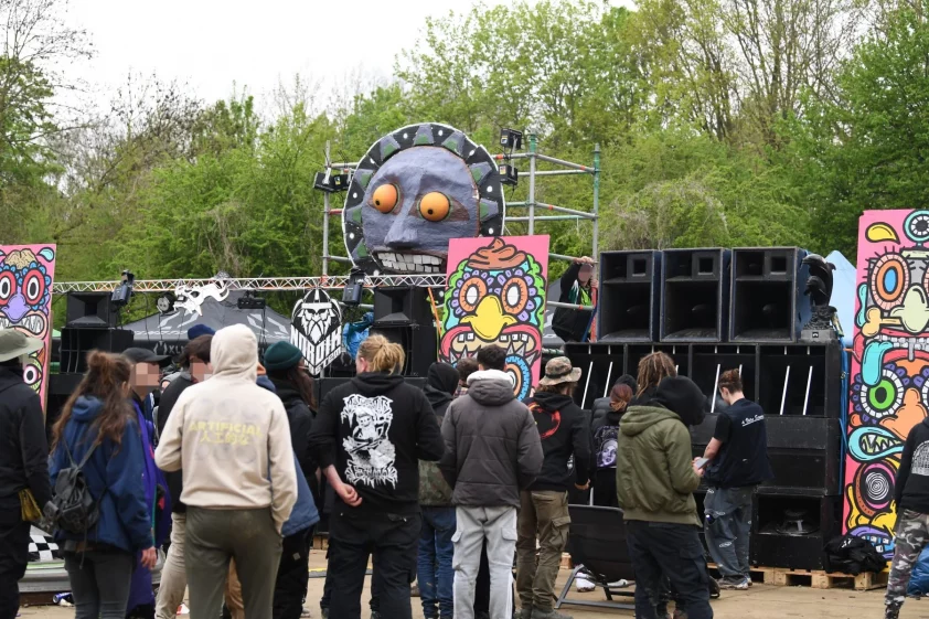 Les forces de l’ordre mobilisées face à une rave party illégale au Barp