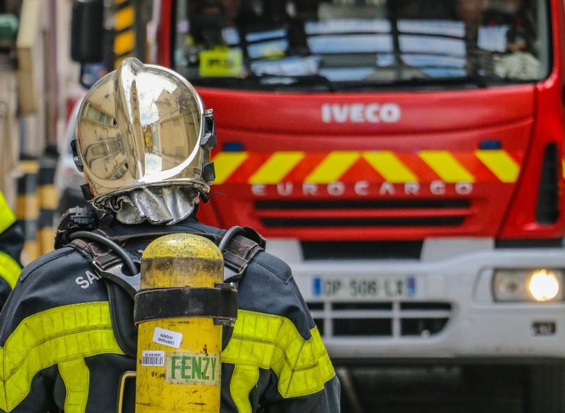 Maison ravagée par un incendie à Saint-Sulpice-et-Cameyrac