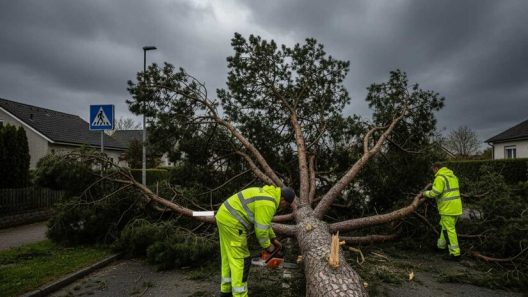 Gironde frappée de plein fouet par la tempête Nils : inondations, routes fermées et coupures massives de courant