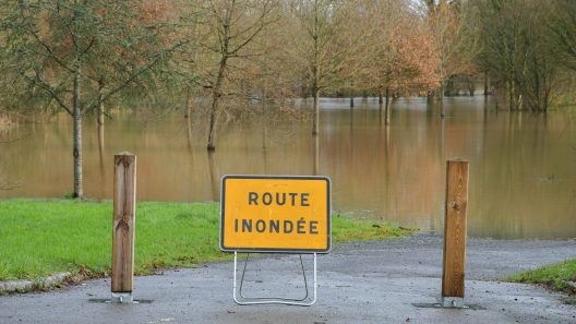 Inondations : Cadillac en première ligne en sud-Gironde