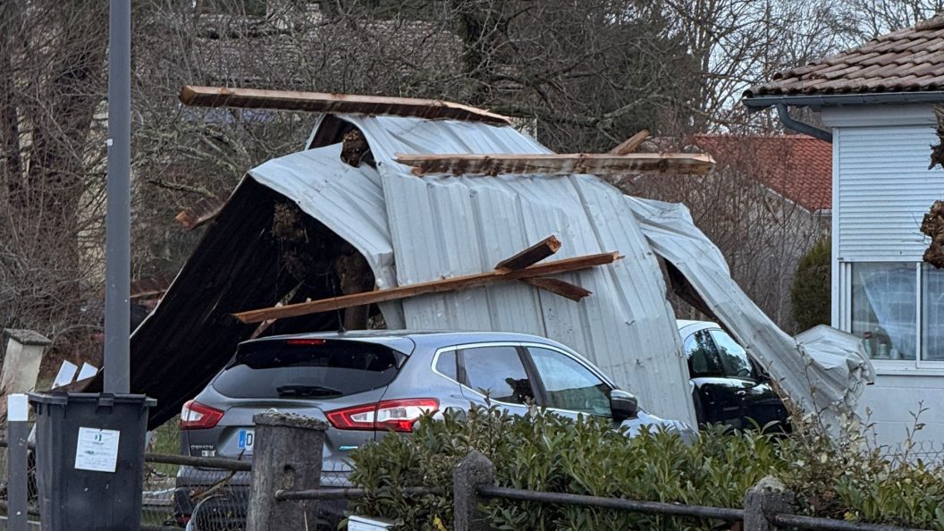 Mios frappée par un phénomène violent, la Gironde sous tension météorologique