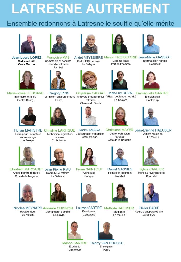 Municipales 2026 - interview : transparence et rigueur au cœur du projet de Jean Louis Lopez et la liste « Latresne Autrement »