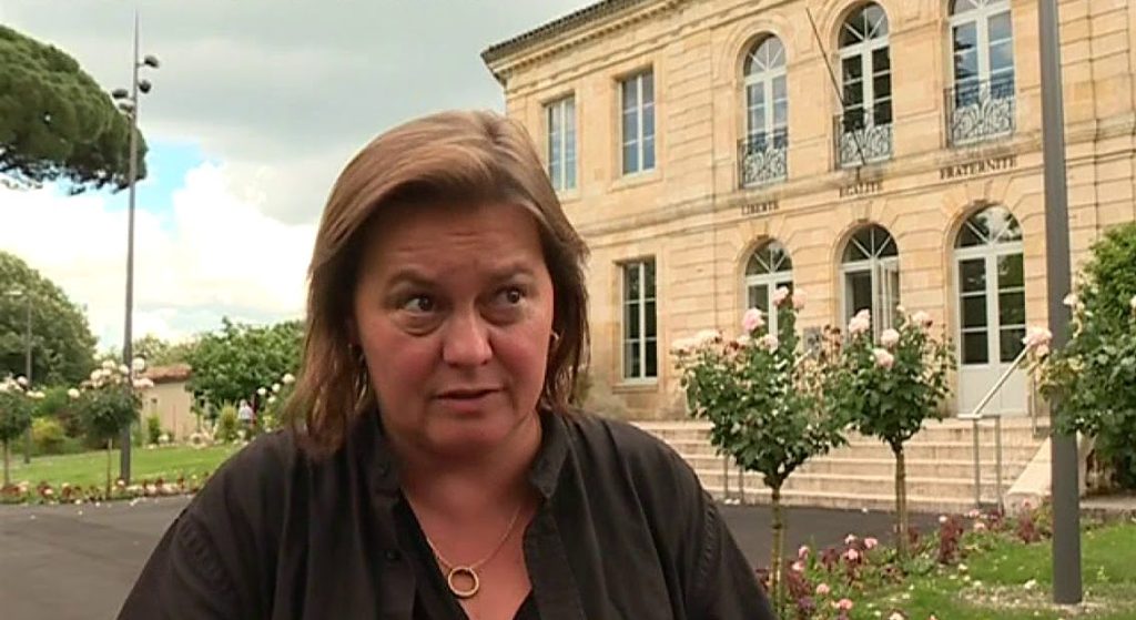 Véronique Ferreira en campagne avec la liste « Ensemble, vivre Blanquefort »