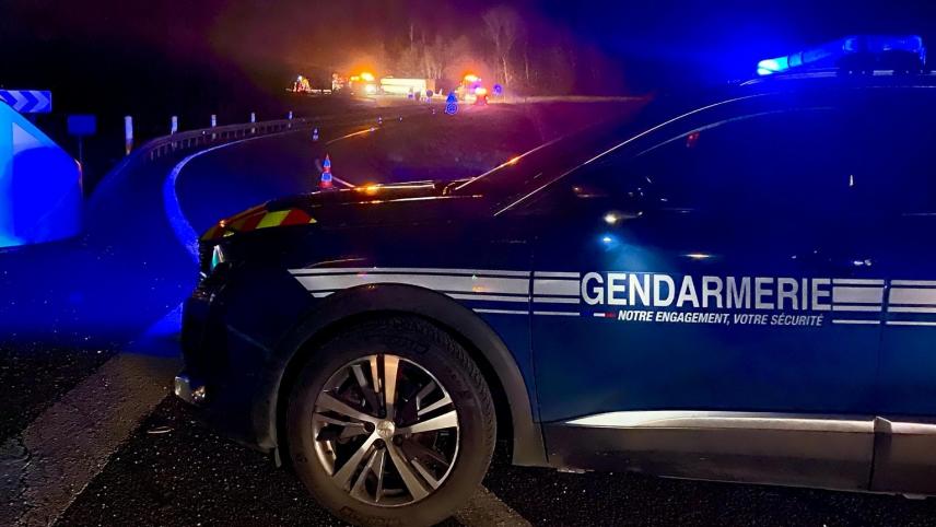 Mimizan dans les Landes : collision entre un deux-roues et un gendarme en intervention