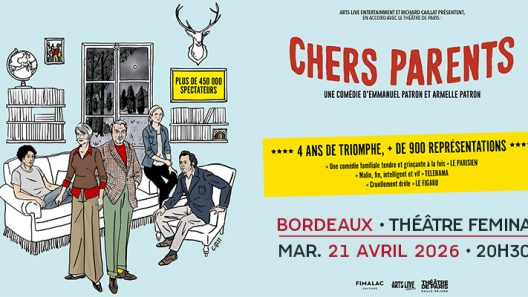 « Chers Parents » : une comédie qui explore avec humour les liens familiaux, au Théâtre Femina