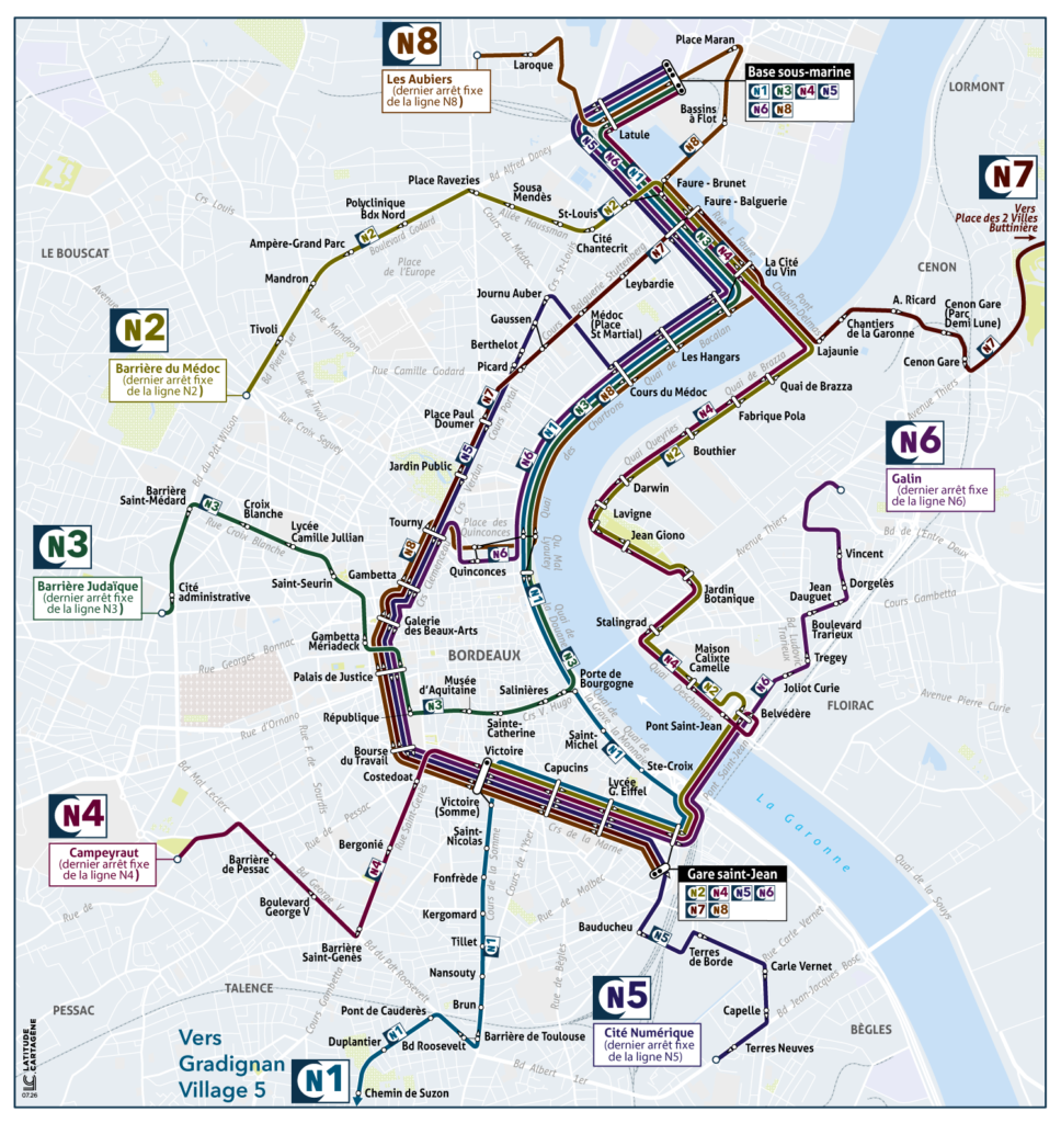 Bus de nuit à Bordeaux : ce qui change à partir du 3 septembre avec TBNight