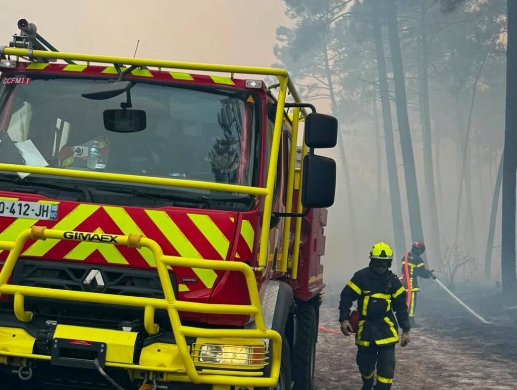 Gironde : trois hectares touchés par un incendie à Saint-Jean-d’Illac