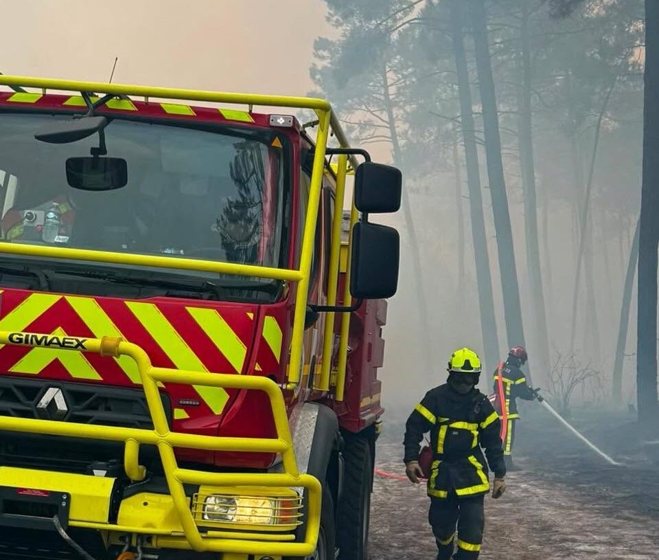Gironde : trois hectares touchés par un incendie à Saint-Jean-d’Illac