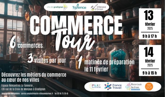 Commerce Tour : une immersion grandeur nature pour découvrir les métiers du commerce en Gironde