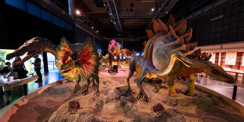 Exposition "Dinosaures" à Cap Sciences