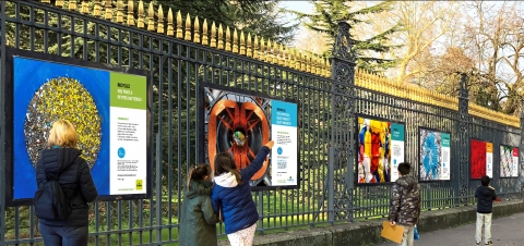 Bordeaux expose ses transformations urbaines sur les grilles du Jardin public