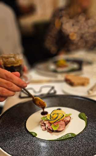 Au restaurant Lalique, le sauternes devient un ingrédient de haute gastronomie
