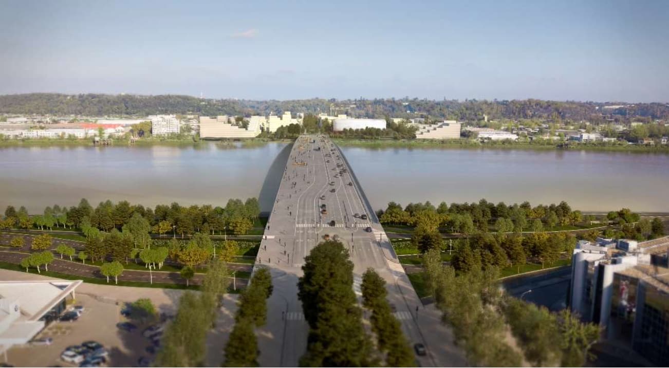 Pont Simone-Veil : une inauguration culturelle attendue depuis un an