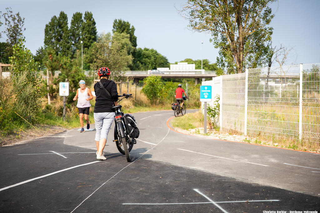 Un tronçon clé ouvre la voie cyclable entre Parempuyre et Blanquefort