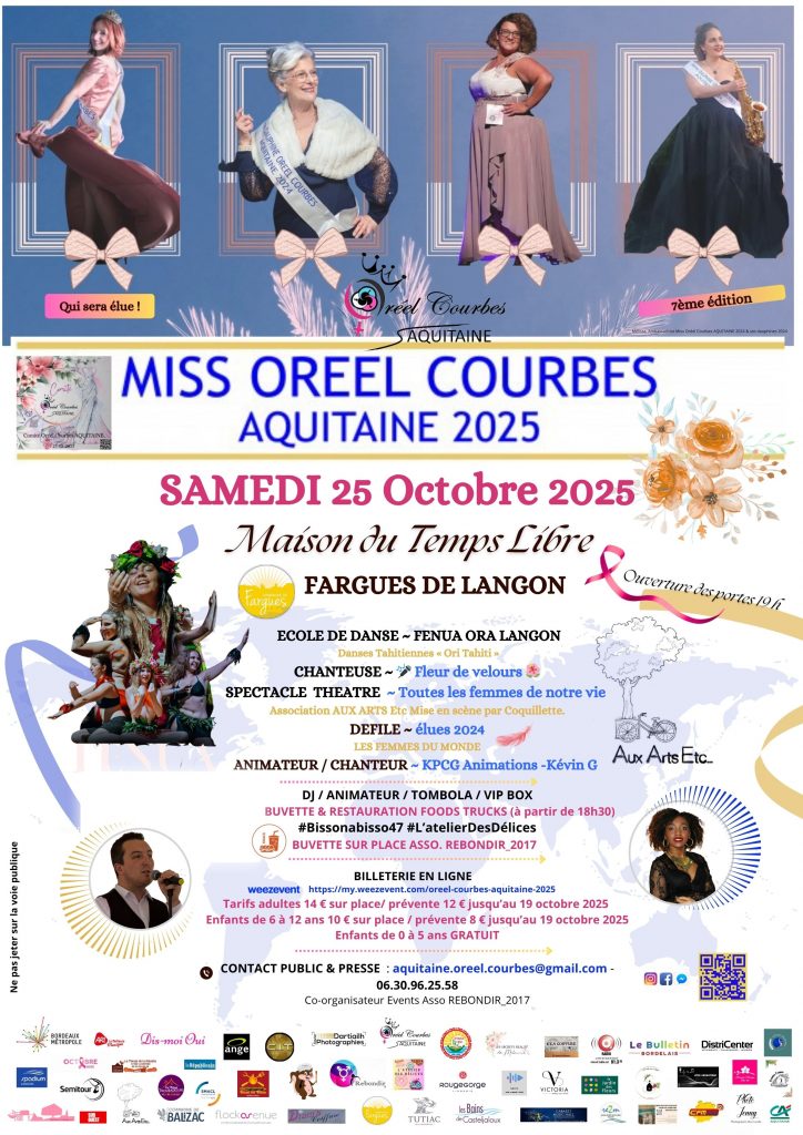 Fargues-de-Langon accueille l’élection O’Réel Courbes Aquitaine 2025, le 25 octobre