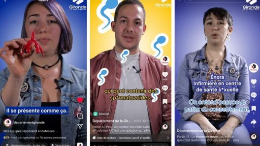La Gironde fait de TikTok un outil d’éducation sexuelle