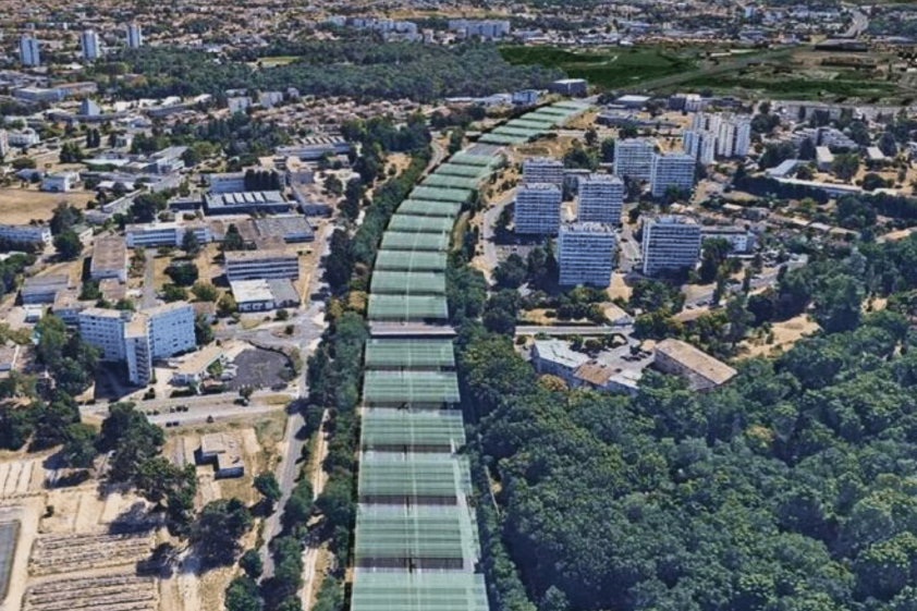 Bordeaux : la rocade se transforme en source d’énergie solaire