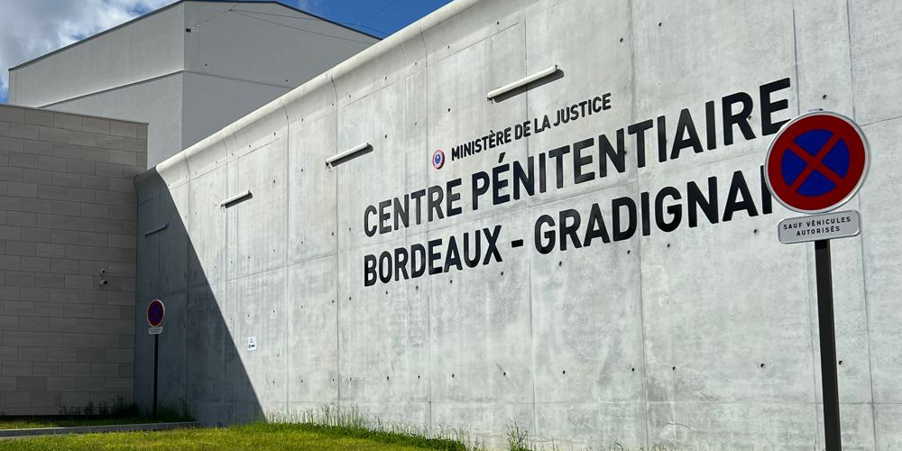 Bordeaux-Gradignan : un jeune détenu attaque violemment le personnel pénitentiaire